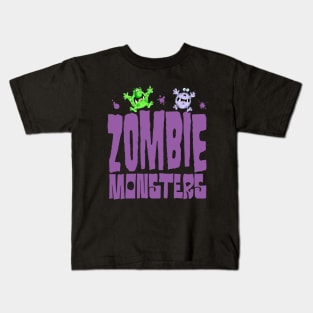 Zombie monsters!!! Kids T-Shirt